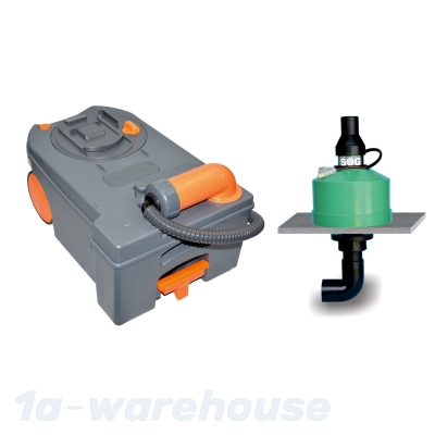 Elektrische WC-Entlüfung für C250 und C260, Bodenvariante