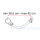 Fahrradhalter Bike-Block Pro - 3, rot