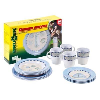 Brunner Geschirr-Set Odyssey, 16-teilig