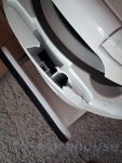 Clesana C1 Verschweißtoilette mit L-Adapter unbenutzt Transportschaden behoben